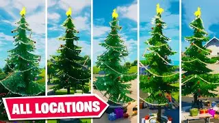 Dance at different Holiday Trees - Operation Snowdown Rewards (Fortnite Battle Royale)