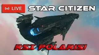 Testing the RSI Polaris PDCs on the PTU in Star Citizen!! LIVE