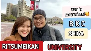 Tour Ritsumeikan University Biwako Kusatsu Campus ( BKC ) Shiga! ENGLISH SUB Available