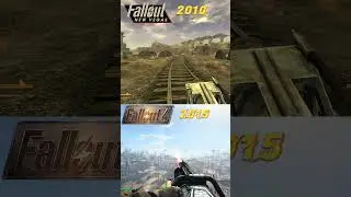Fallout New Vegas Vs Fallout 4 Gatling Laser Comparison