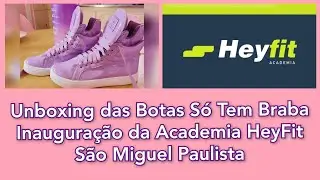 Botas Para Treino de Muscula&ccedil;&atilde;o da Vivi Winkler S&oacute; Tem Braba | Inaugura&ccedil;&atilde;o da HeyFit S&atilde;o Miguel