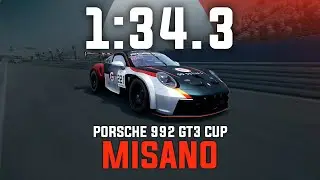 Misano 1:34.3 - Porsche 992 GT3 CUP - GO Setups | ACC 1.9.8