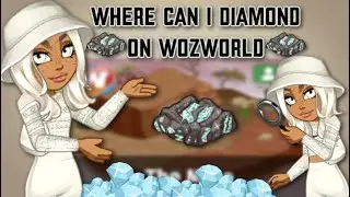 Woozworld- Where To Find Diamond In The Mine On Woozworld