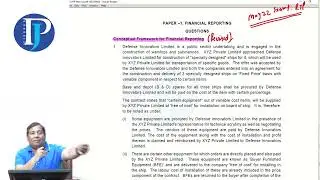 Revision Test Paper May 2022 Part- 1
