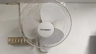 Как установить настенный вентилятор Crompton Whirlwind Gale с шириной реза 400 мм | простой спосо...
