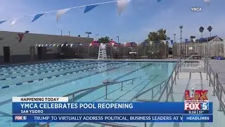 YMCA celebrates pool reopening