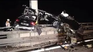 AUDI Rs6 accident edit (flashback of worst accident ever) #audi #accidenttruck #car