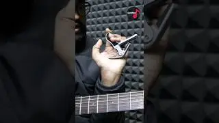 How To Put Capo On Guitar #shorts #guitar Guitar Capo