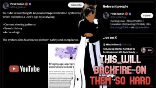 YOUTUBE IS GETTING COOKED BY EVERYONE FOR ITS NEW AI AGE VERIFICATION SYSTEM
