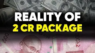 Reality of 2 Crore Packages | Dream Packages at IITs | MathonGO | Anup Sir