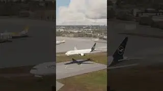 ДРАМАТИЧЕСКАЯ посадка Boeing 777 авиакомпании Lufthansa в Майами! ✈️