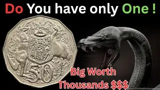 Australian 50 Cents ERROR Coins Worth BIG Money &ndash; Check Your Change!