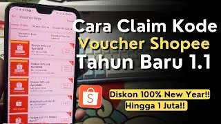 Shopee Voucher Code 1.1 JANUARY 2026 Discount 12 Million Rupiah How to Claim & Use It 100% Succes...