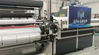 Stretch Film Manufacturing Process Explained | Complete Production Line Tour#stretchfilmmachine
