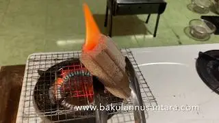 BBQ Coconut Charcoal Logs.