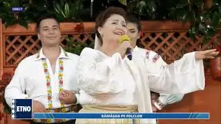 Maria Tanase Marin - Frumos canta puiul mierlii (Maare matinal - ETNO TV - 01.08.2022)