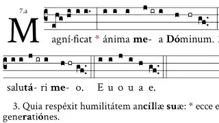 Magnificat (Solemn Tone 7a)