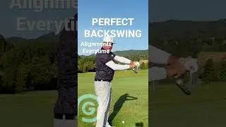 Perfect backswing Alignments every time my favorite drill #perfect #backswing #golf #drill