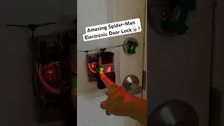 Arduino RC electronic door lock I hacked with just a few components laying around! #amazingspiderman