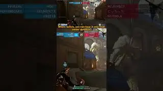He Thought He Was Silent! Genji Uses Pro Audio Cues to Find Kiriko 🎧 #Genji #Kiriko #Stealth