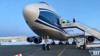 Аэропорт Магадан/AirBridgeCargo/747-8