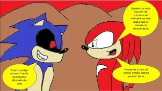 el origen de sonic exe comic