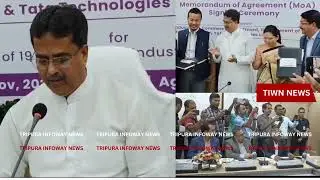 MoA between Tripura Government & TATA Tech Lmt.