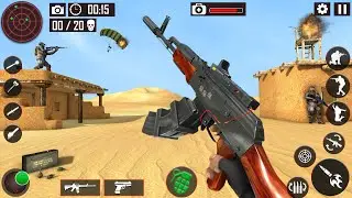 FPS Commando One Man -  Free Shooting Games - Android Gameplay
