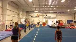 Yerchenko Races at Lake Murray Gymnastics.