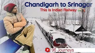 Chandigarh To Srinagar Kashmir Train🚂 Journey *Full Travel Guide*ℹ️
