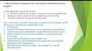 Todo-App with Streamlit, FastAPI, Kafka, and Uvicorn: to Deploying using Poetry and Containerization