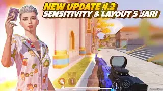 NEW UPDATE 4.2 SENSITIVITAS PUBG MOBILE & LAYOUT 5 JARI KODE TERBARU 2026