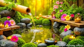 Relaxing Piano + Water Sounds 💦 Calming Music, Deep Sleep, Relieve Stress, Anxiety and Depression