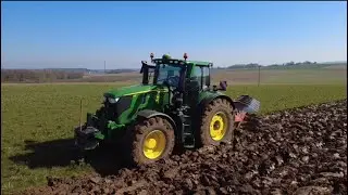 Labourage hivernal 6r230 sur une 6 corps