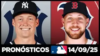 ⚾PRON&Oacute;STICOS DE LA MLB PARA EL14 DE SEPTIEMBRE | PICKS GRATIS⚾