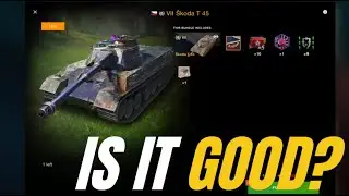WOTB | SKODA T45 REVIEW!
