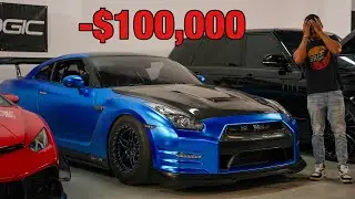 Мой Nissan GTR мощностью 2000 л. с. уже сломался...