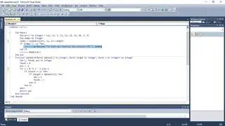 PROGRAMING SEQUENTIAL SORTING VISUAL BASIC VBNET