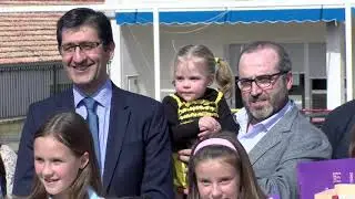 Im&aacute;genes del presidente de la Diputaci&oacute;n en Saceruela
