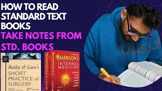 How to read Harrison internal medicine | How to study bailey and love surgery | Best way to study