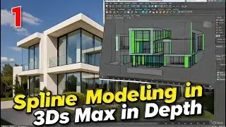 Spline in 3ds Max EXPLAINED (Part 1) Complete Beginner Tutorial | Master 3D Modeling FAST!
