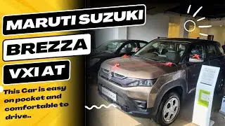 Maruti Suzuki Brezza VXi Automatic: A Closer Look