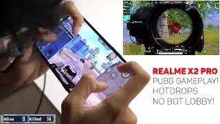 Realme X2 Pro- PUBG Mobile Gameplay Review! Full Gyro & Claw! 60 FPS monster?