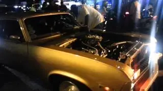 Chevy Nova Dragcar Burnout in New Orleans East