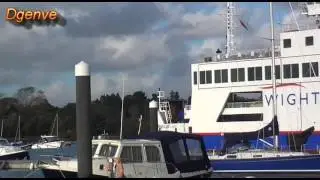 WightLink Ferries - Wight Sun and Wight Light at Lymington