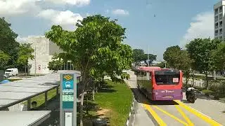 BUS RIDE FROM TANJONG RHU ROAD TO SIMS AVE &bull; SINGAPORE TRAVEL TOUR NOV 2022