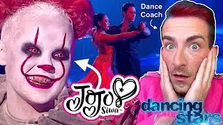 Dance Coach Reacts to HALLOWEEN NIGHT DANCES on Dancing With The Stars!