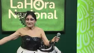 Rascayú, Astrid Hadad en La Hora Nacional.