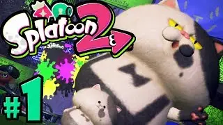Splatoon 2 Splatfest - Flight VS Invisibility PART 1 - Nintendo Switch Gameplay Walkthrough - Brella