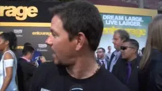 Bud and Burgers at the Entourage Premiere